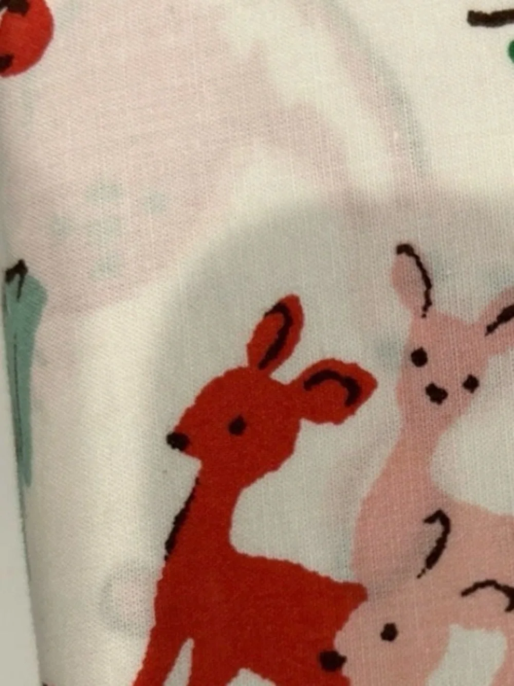 CATH KIDSTON London DITSY DEER Queen Cotton Christmas Sheet set